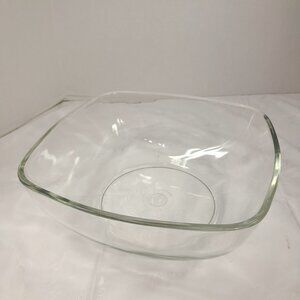 Duralex France clear square serving bowl fruit salad party desert serveware